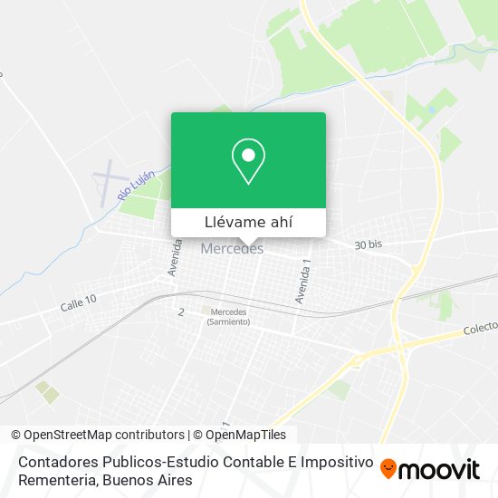 Mapa de Contadores Publicos-Estudio Contable E Impositivo Rementeria