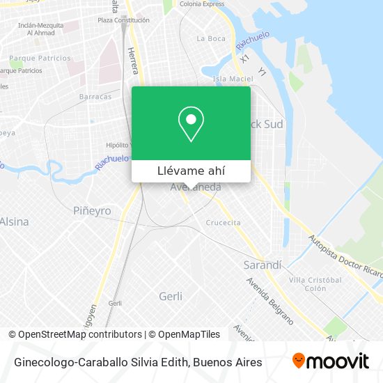 Mapa de Ginecologo-Caraballo Silvia Edith