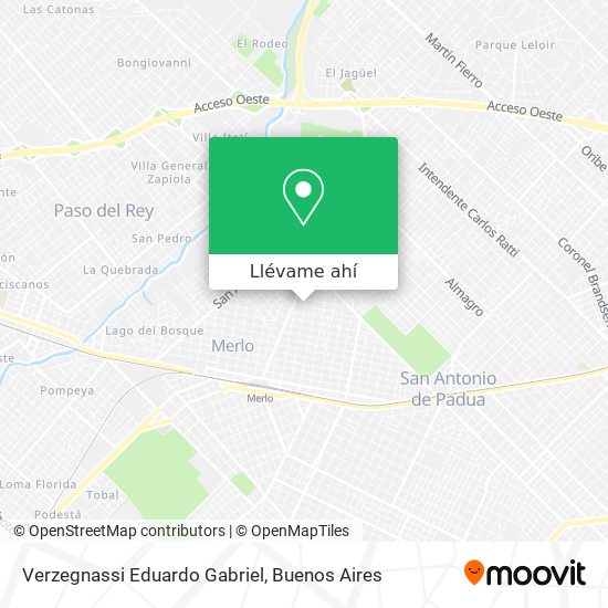 Mapa de Verzegnassi Eduardo Gabriel