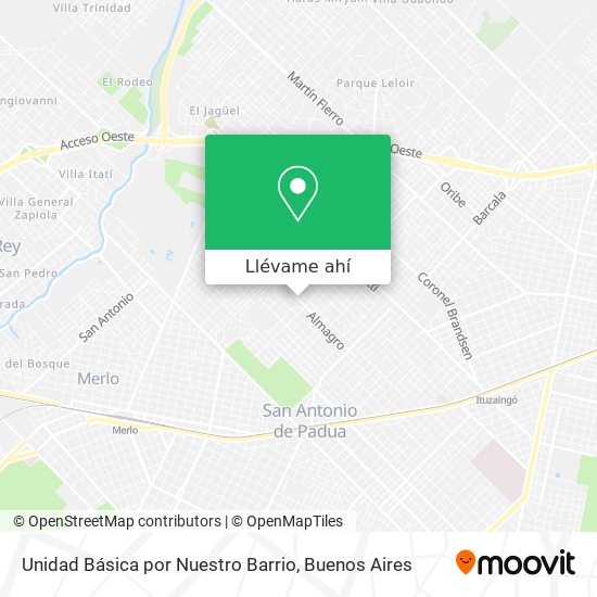 Mapa de Unidad Básica por Nuestro Barrio