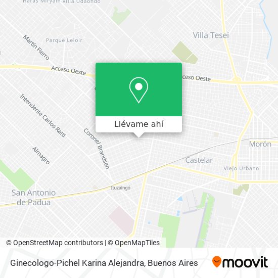 Mapa de Ginecologo-Pichel Karina Alejandra