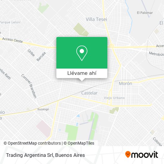 Mapa de Trading Argentina Srl