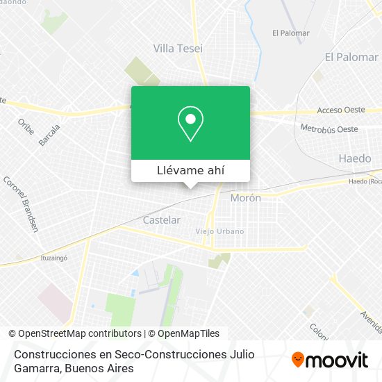 Mapa de Construcciones en Seco-Construcciones Julio Gamarra