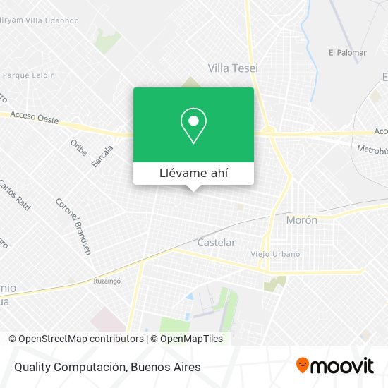 Mapa de Quality Computación