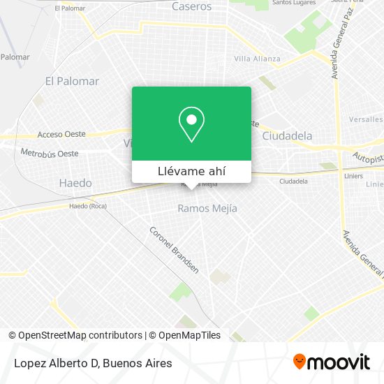 Mapa de Lopez Alberto D