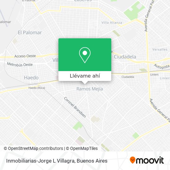 Mapa de Inmobiliarias-Jorge L Villagra