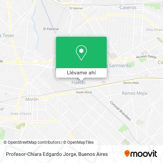 Mapa de Profesor-Chiara Edgardo Jorge