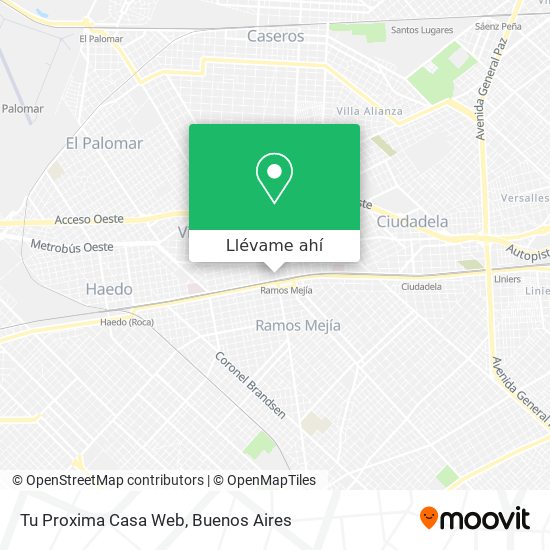 Mapa de Tu Proxima Casa Web