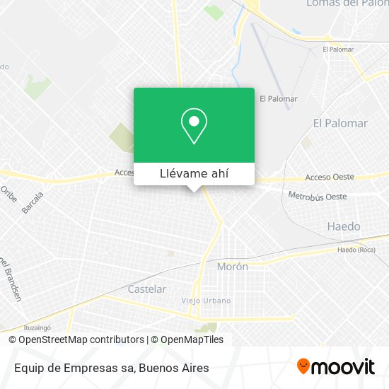 Mapa de Equip de Empresas sa