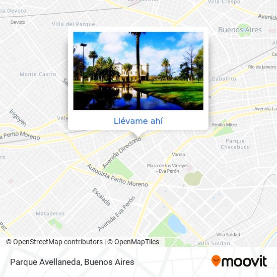 Mapa de Parque Avellaneda