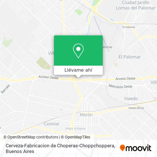 Mapa de Cerveza-Fabricacion de Choperas-Choppchoppera