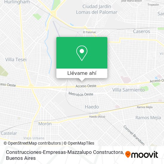 Mapa de Construcciones-Empresas-Mazzalupo Constructora