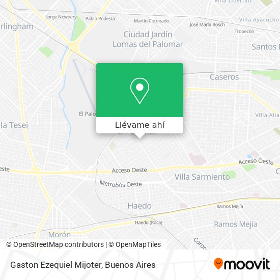 Mapa de Gaston Ezequiel Mijoter