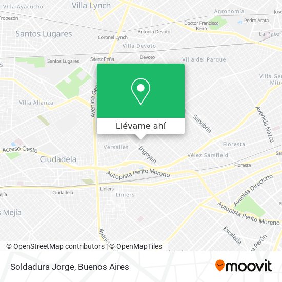 Mapa de Soldadura Jorge