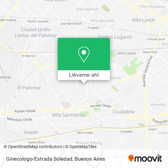 Mapa de Ginecologo-Estrada Soledad