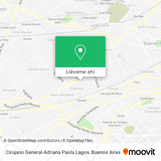 Mapa de Cirujano General-Adriana Paola Lagos