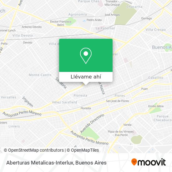Mapa de Aberturas Metalicas-Interlux