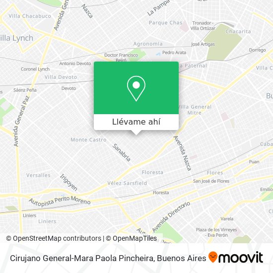 Mapa de Cirujano General-Mara Paola Pincheira