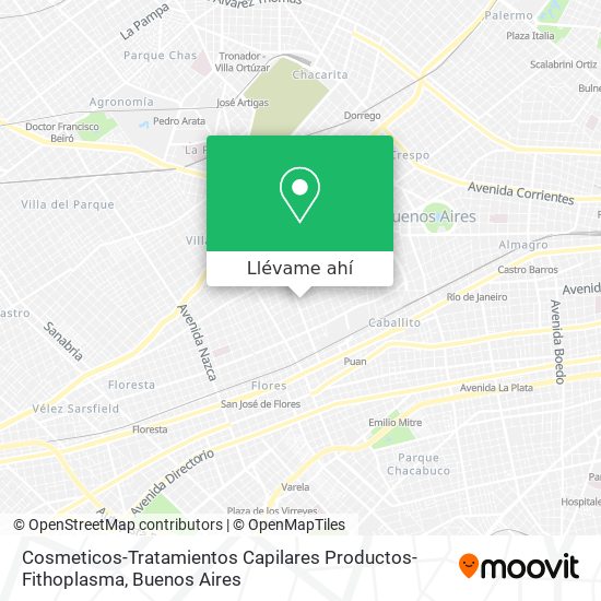 Mapa de Cosmeticos-Tratamientos Capilares Productos-Fithoplasma