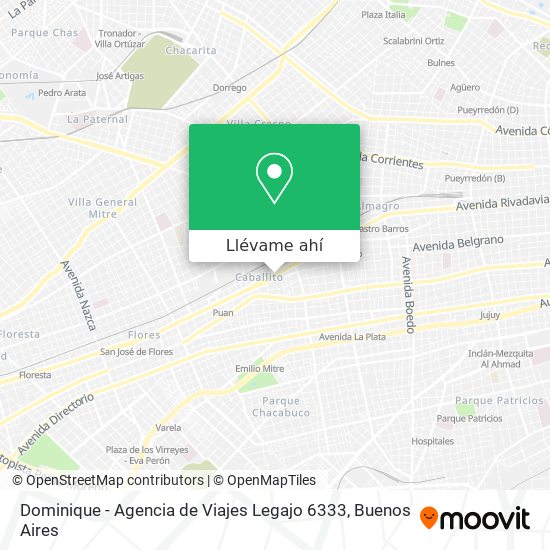 Mapa de Dominique - Agencia de Viajes Legajo 6333