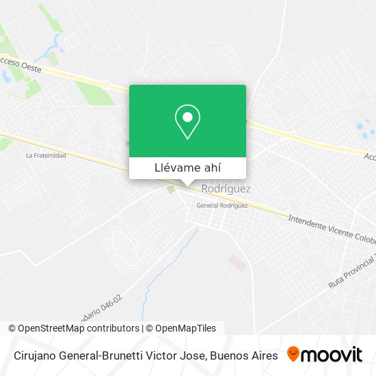Mapa de Cirujano General-Brunetti Victor Jose