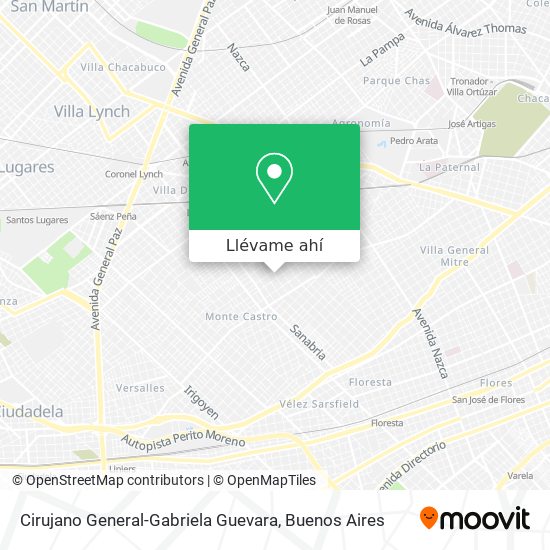 Mapa de Cirujano General-Gabriela Guevara