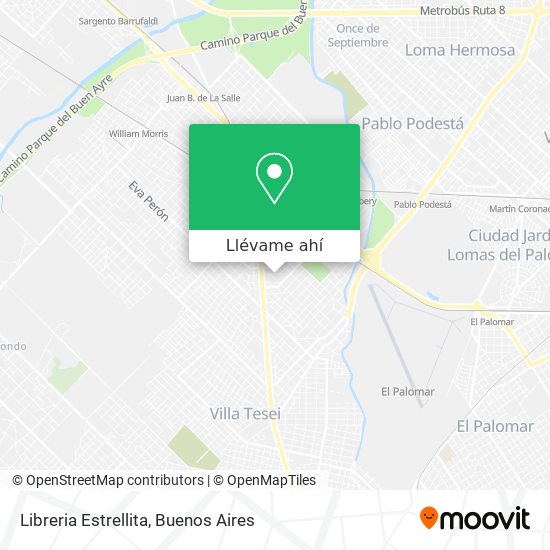 Mapa de Libreria Estrellita