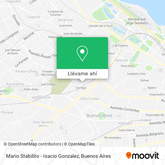 Mapa de Mario Stabilito - Isacio Gonzalez