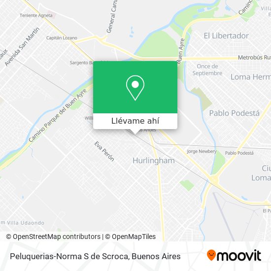 Mapa de Peluquerias-Norma S de Scroca