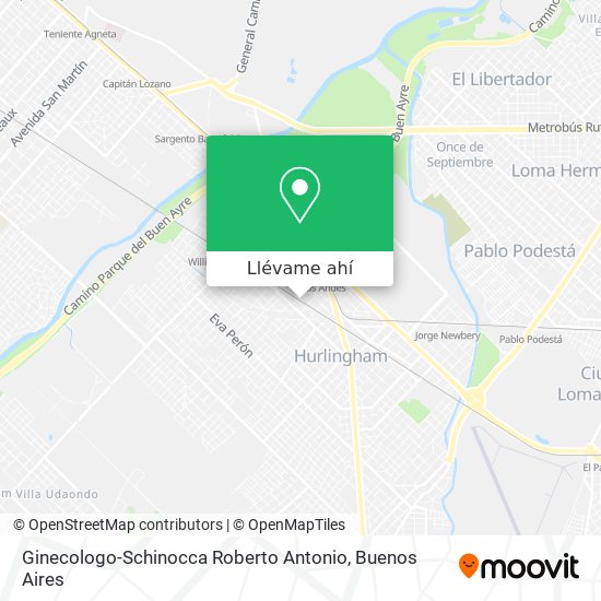 Mapa de Ginecologo-Schinocca Roberto Antonio
