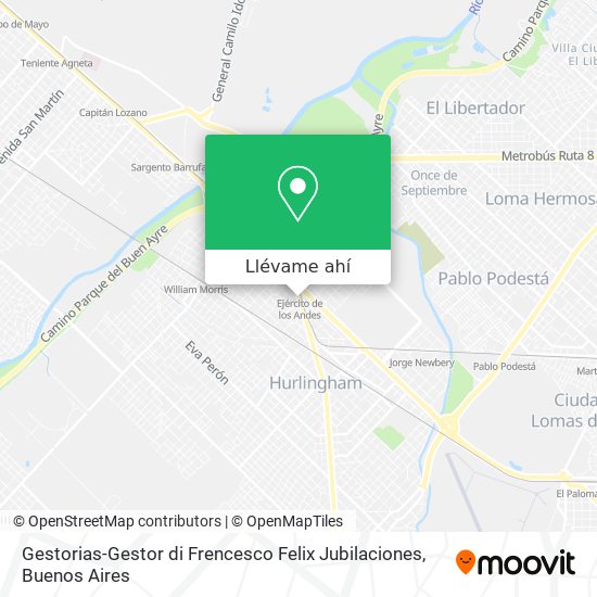 Mapa de Gestorias-Gestor di Frencesco Felix Jubilaciones