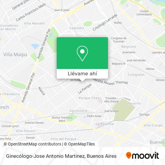 Mapa de Ginecólogo-Jose Antonio Martinez