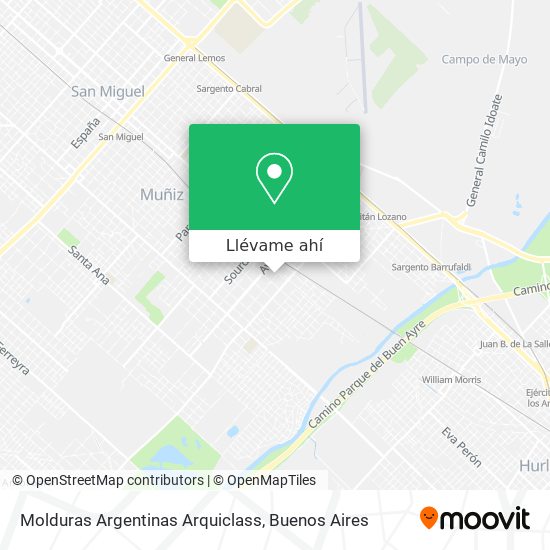 Mapa de Molduras Argentinas Arquiclass