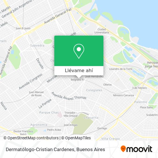 Mapa de Dermatólogo-Cristian Cardenes