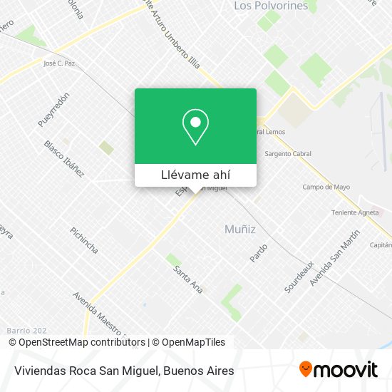 Mapa de Viviendas Roca San Miguel