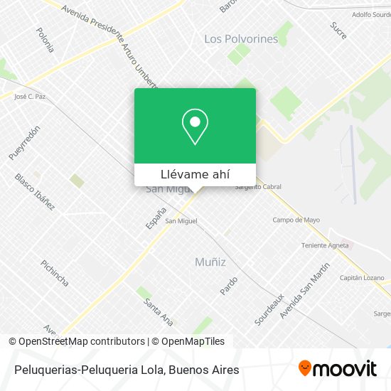 Mapa de Peluquerias-Peluqueria Lola