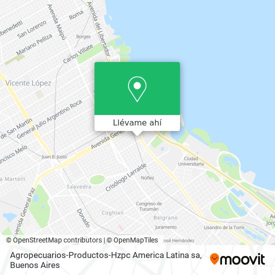 Mapa de Agropecuarios-Productos-Hzpc America Latina sa