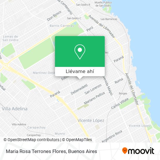 Mapa de Maria Rosa Terrones Flores