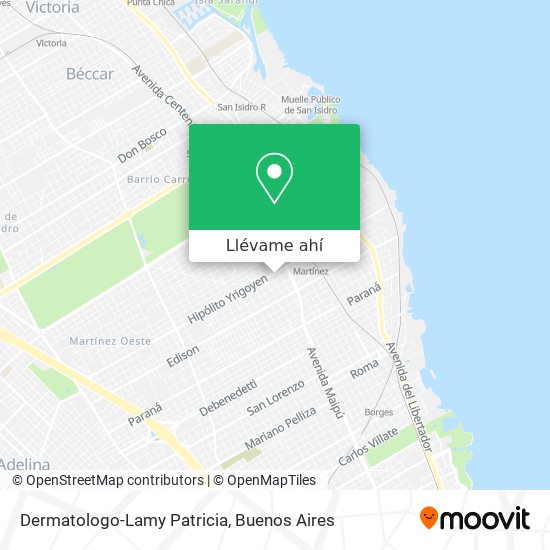 Mapa de Dermatologo-Lamy Patricia