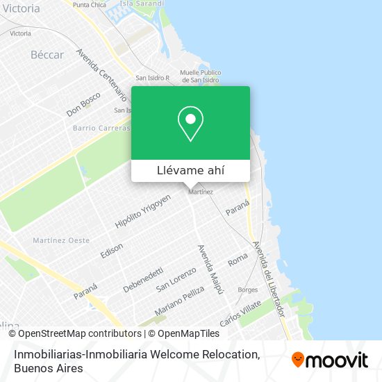 Mapa de Inmobiliarias-Inmobiliaria Welcome Relocation