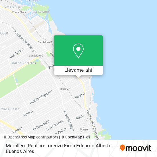 Mapa de Martillero Publico-Lorenzo Eiroa Eduardo Alberto