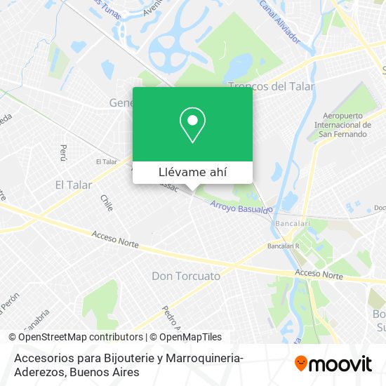 Mapa de Accesorios para Bijouterie y Marroquineria-Aderezos