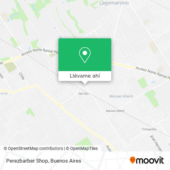Mapa de Perezbarber Shop