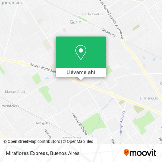 Mapa de Miraflores Express