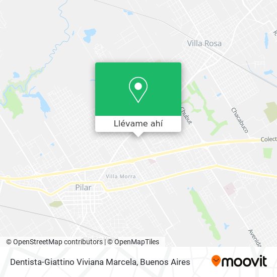 Mapa de Dentista-Giattino Viviana Marcela