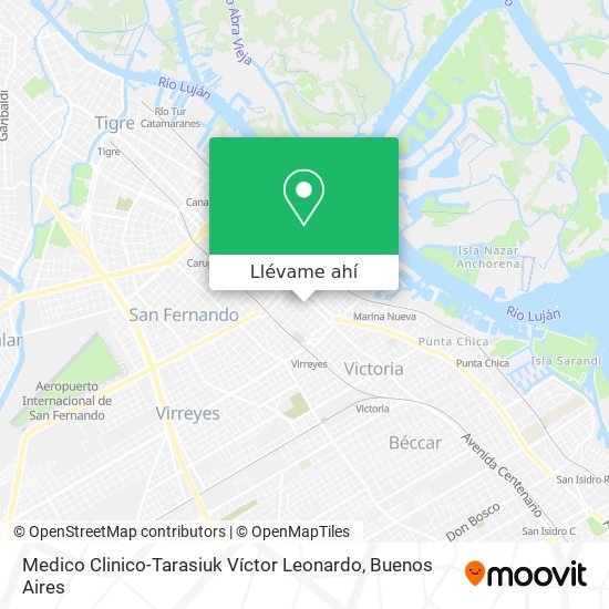 Mapa de Medico Clinico-Tarasiuk Víctor Leonardo