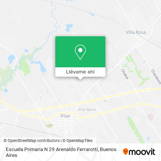 Mapa de Escuela Primaria N 29 Arenaldo Ferrarotti
