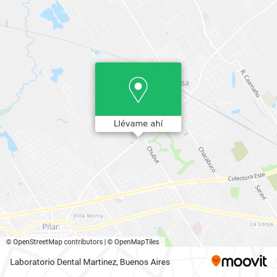 Mapa de Laboratorio Dental Martinez