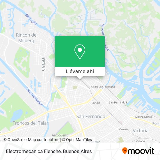 Mapa de Electromecanica Flenche