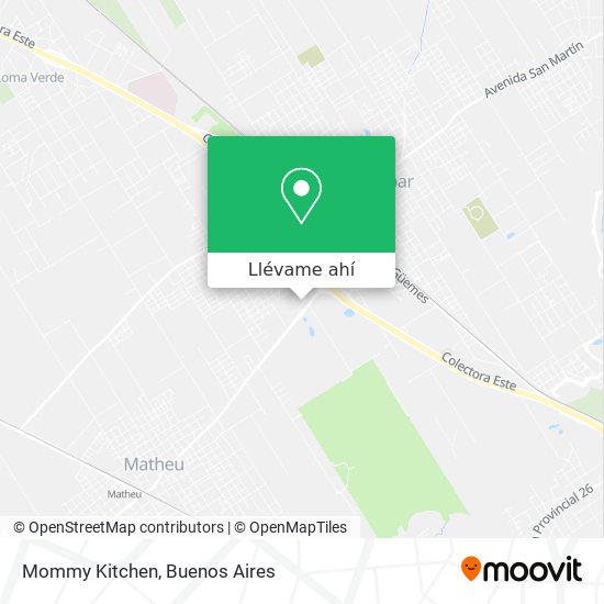 Mapa de Mommy Kitchen